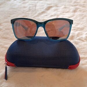 Costa Del Mar Blue Polarized Anaa Sunglasses